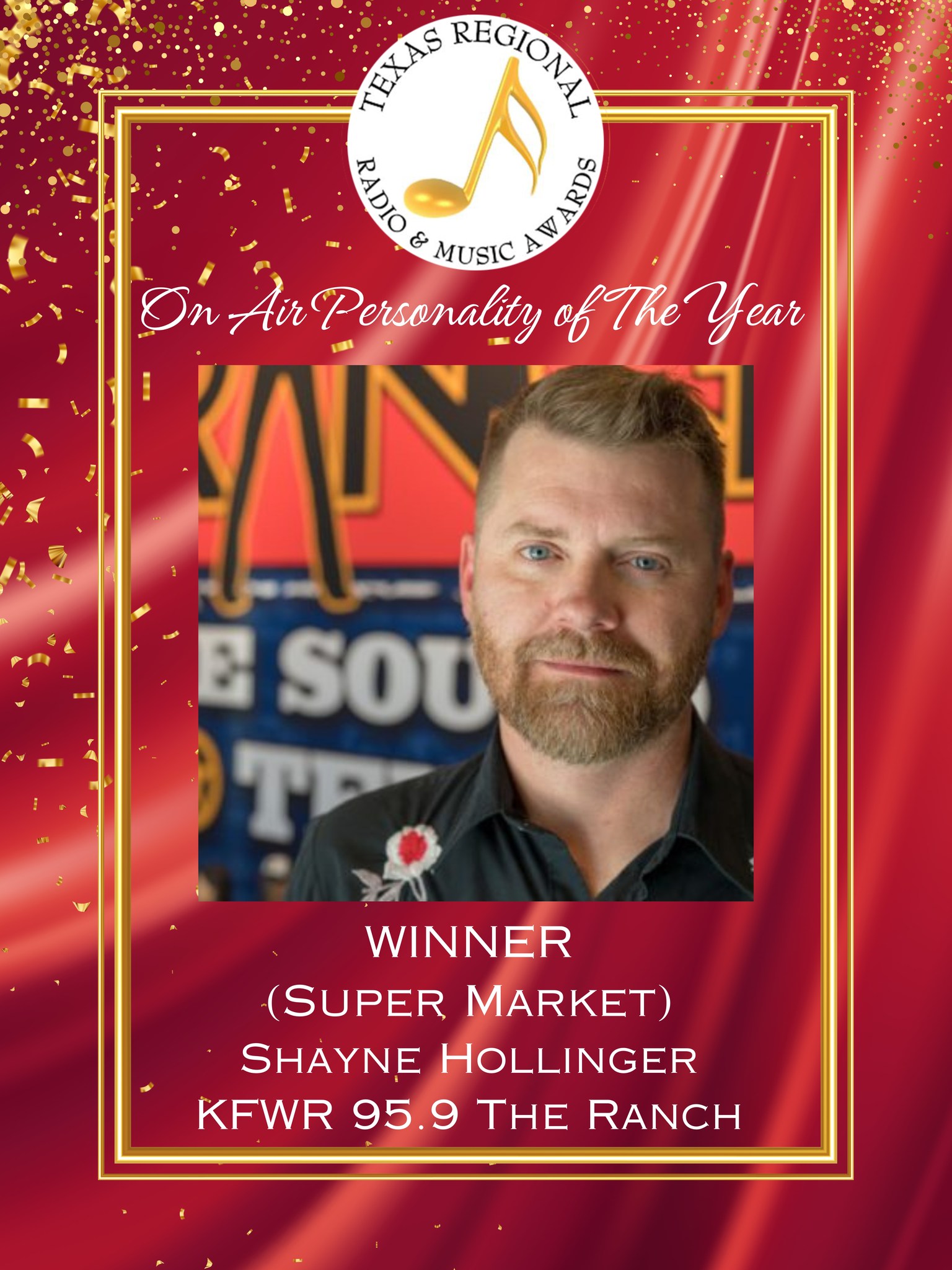 Shayne Hollinger - KFWR, Ft. Worth TX